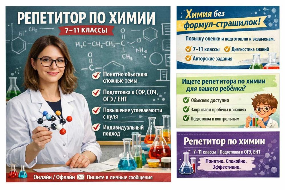 Репетитор по химии