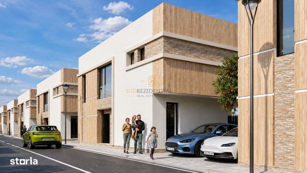Vila individuala | Ansamblu privat cu piscina Bragadiru-Independentei