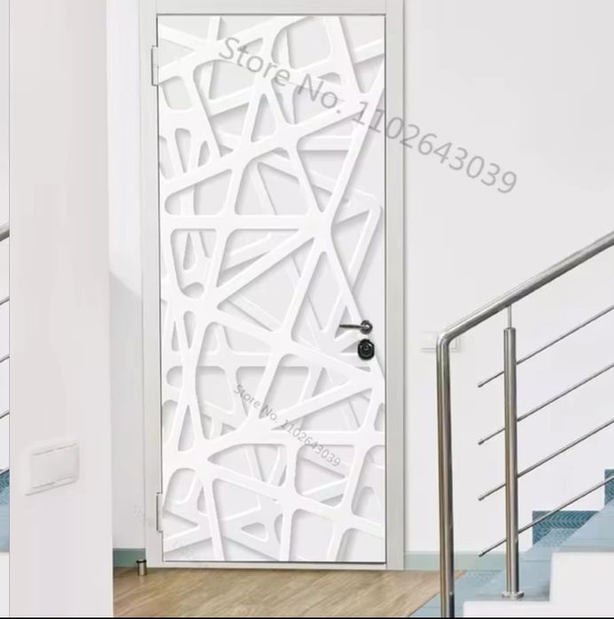 Stiker ușă 3D. 77cmx200cm.