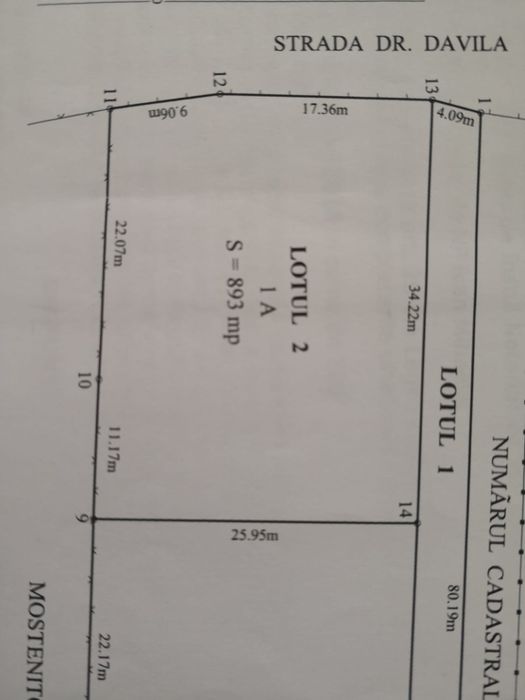 Teren de vanzare Valenii de Munte-893 mp