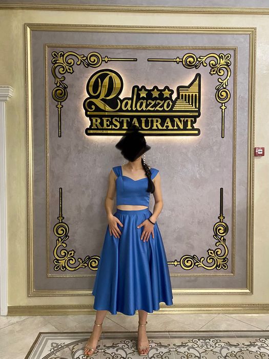 стильное вечернее платье