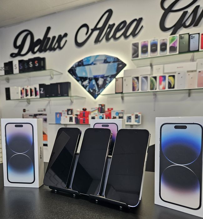 Iphone 14 Pro Max / Silver/Black / 128/512 GB / DeluxGSM
