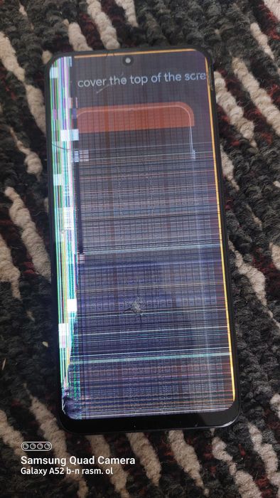 Honor x8a ekrani aybi