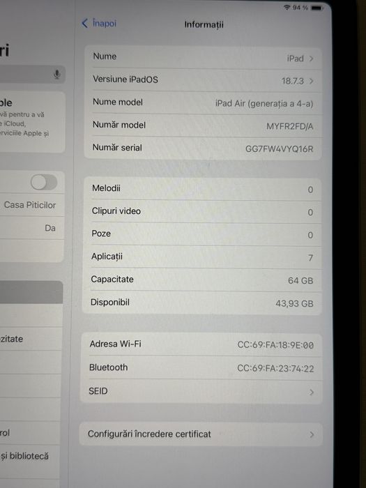iPad Air 4th gen
