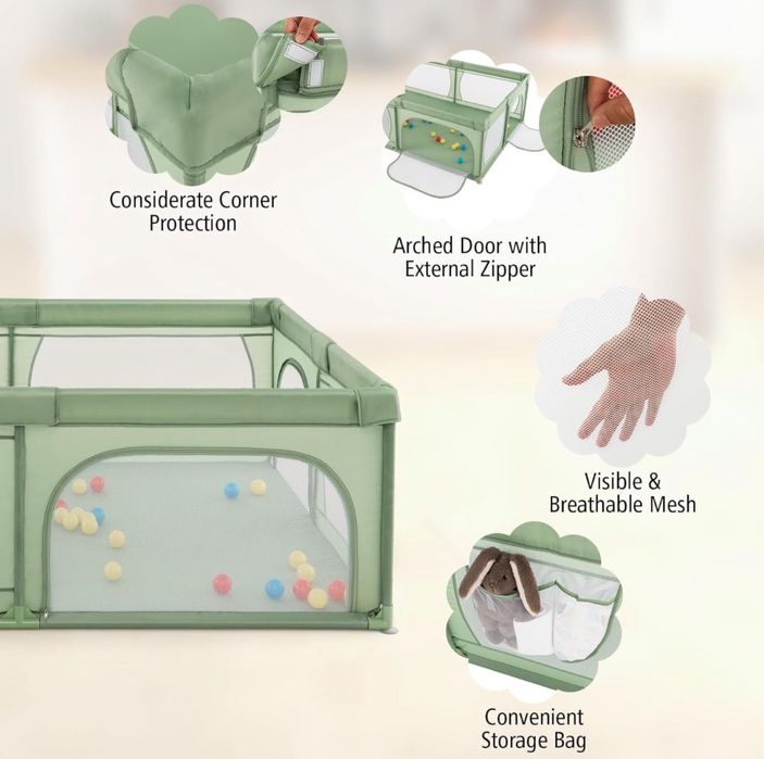 Детска кошара costway