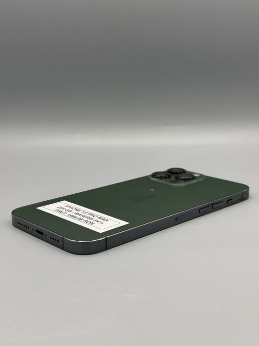 iPhone 13 Pro Max / 256 GB / Baterie 94% / Verde / Garantie un an / Stare buna