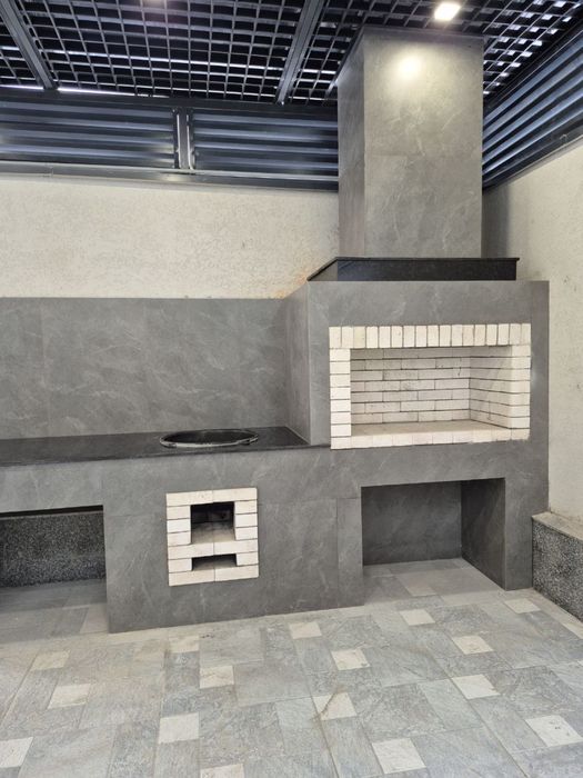 Строим летние кухни,очаги под ключ. Облицовка