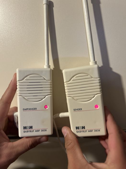 H&H Hartig&Heling 2 канална безжична станция бебефон