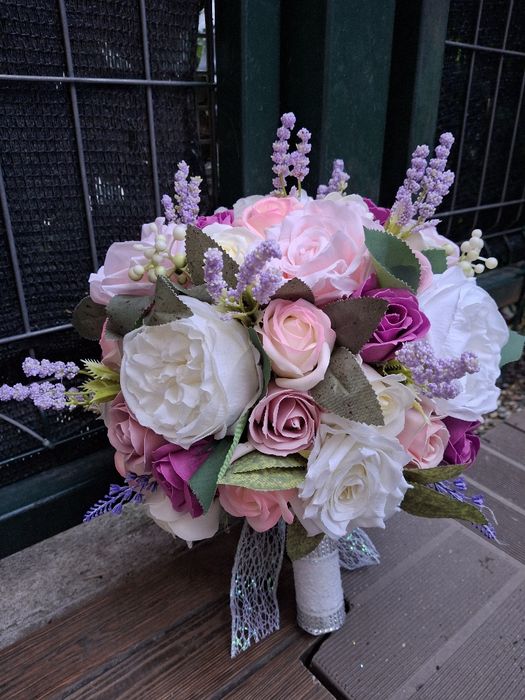 Buchet mireasa, nașă, cununie