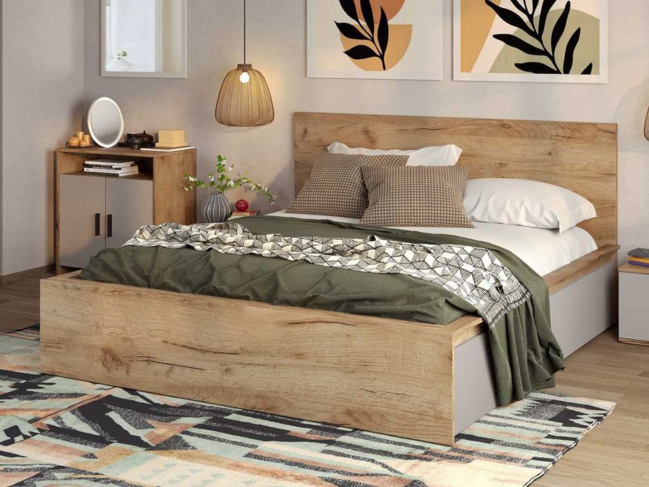 Pat Casmir + Stejar optional lada de depozitare