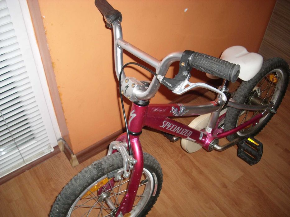 SPECIALIZED 16" USA АЛУМИНИЕВ детски велосипед,колело +спомагателни.Идеален.