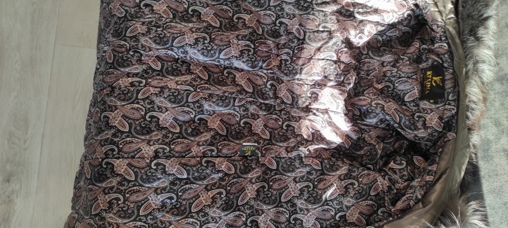 Зимнее пальто, экокожа