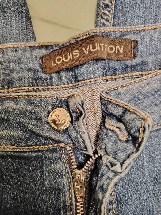 Нови Къси Дамски дънки 3/4-ти Louis vuitton