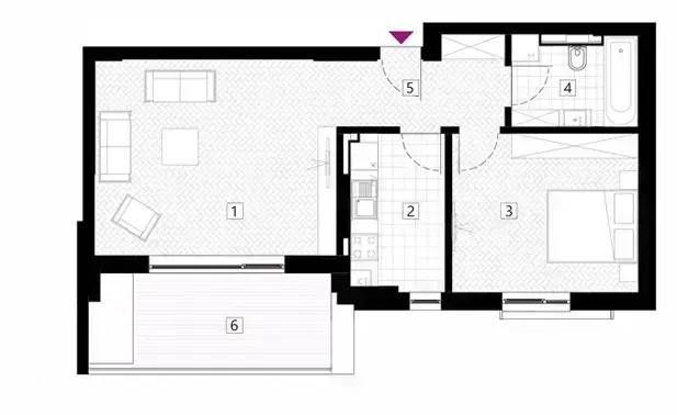 Apartament 2 camere, balcon, boxa, metrou Stefan cel Mare, bloc nou