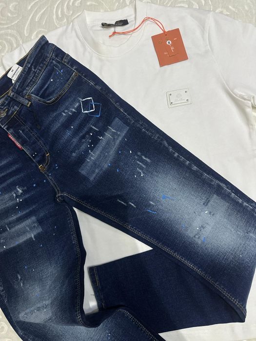 Blugi dsq si tricouri