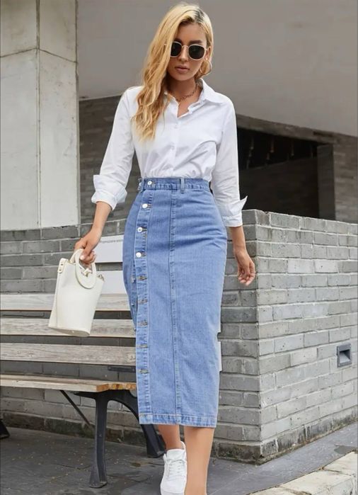 Новая юбка  Миди