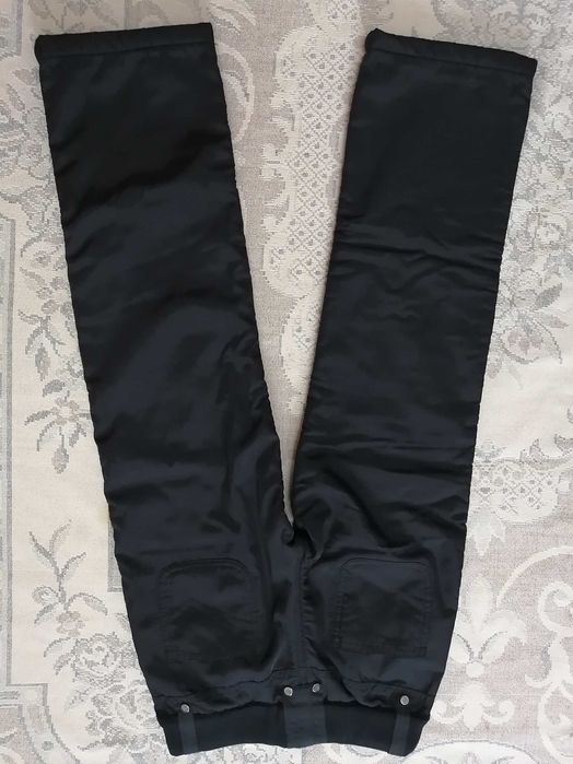 Болоньевые брюки для девочек для зимы