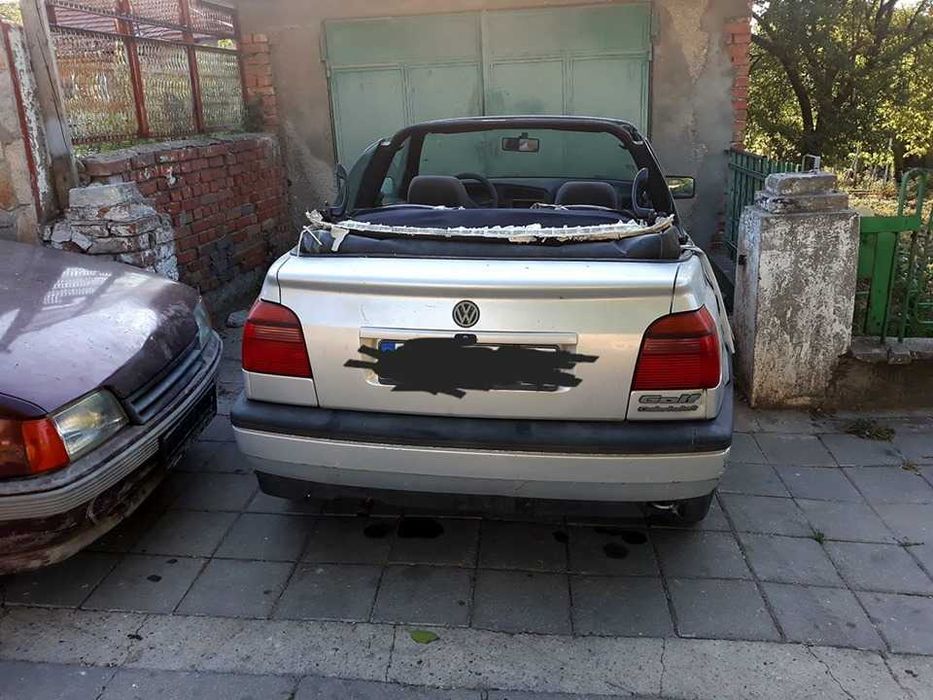 фолцваген  голф 3  кабриолет  1.8