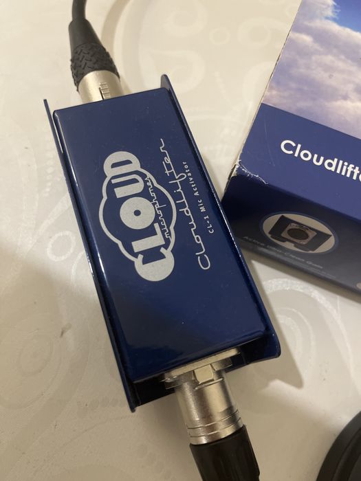 Динамический микрофон audio technica pro 41 + cloudlifter