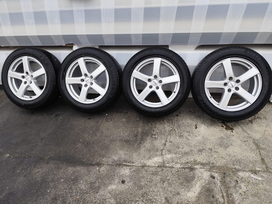 Jante 5×114,3 r17 Duster/Renault/ kadjar /Qashqai anvelope 215 60 r17