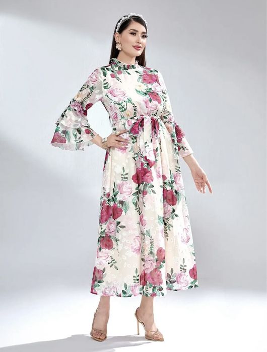 Rochie eleganta cu imprimeu floral