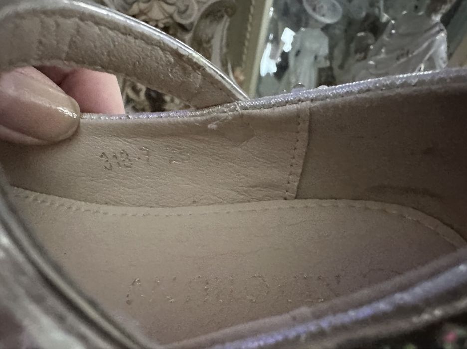 Туфли 25 размер для девочки