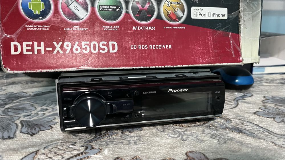 Pioneer DEH-X9650SD (пион дельфин)
