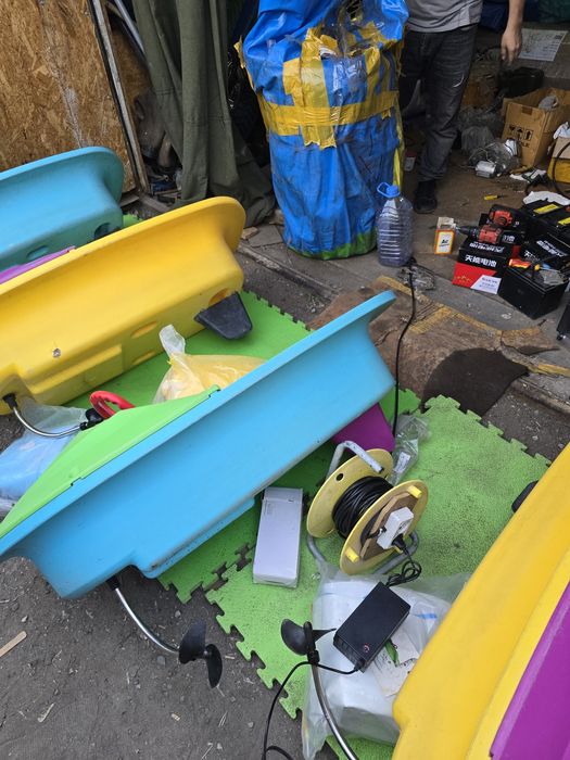 Бассейн  с лодочками