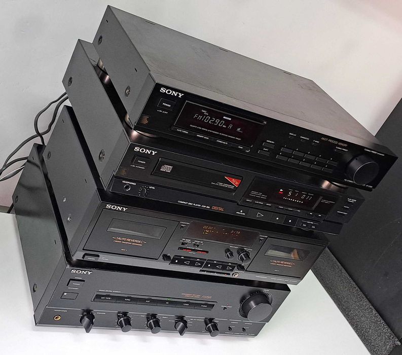 Amplificator Sony TA-F519R Linie Hi-Fi  Made in Japan – CD Deck Tuner 4 Piese
