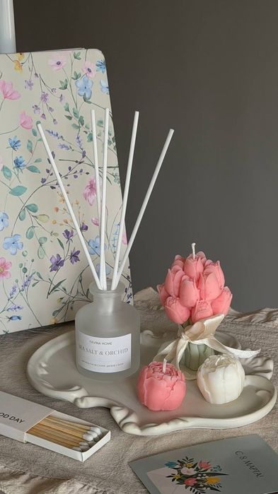 8 марта свечи ручной работы