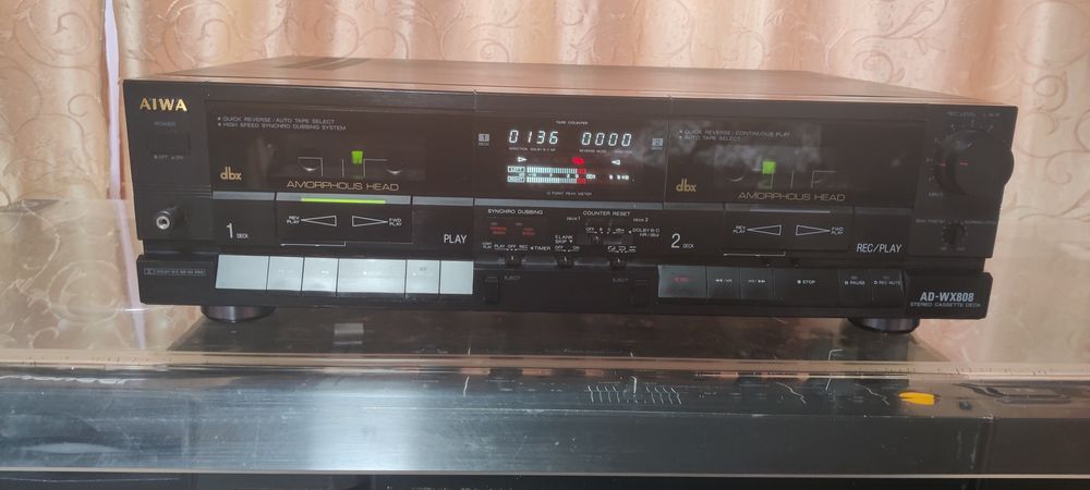 Deck casete Aiwa AD-WX808 dbx