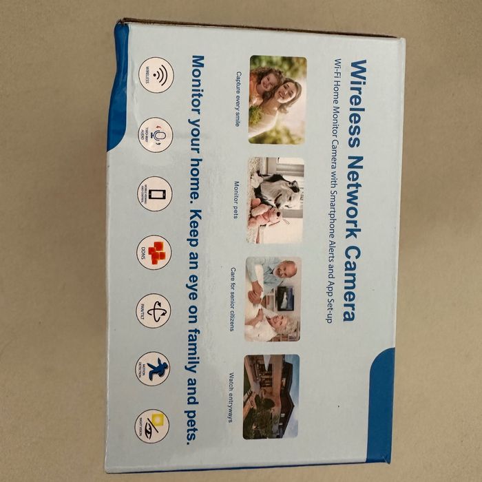 WiFi камера за наблюдение охранителна камера wi-fi 360