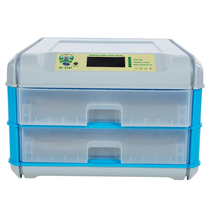 Incubator Clocitoare 128 Oua Gaina, Rata Gasca  Prepelita Automat IS
