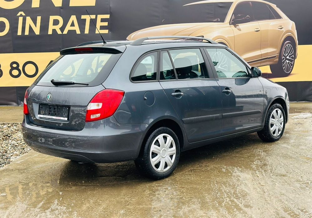 Skoda Fabia, 1.6 TDI, 2012, EURO 5, AVANS 0, rate cu BULETINUL