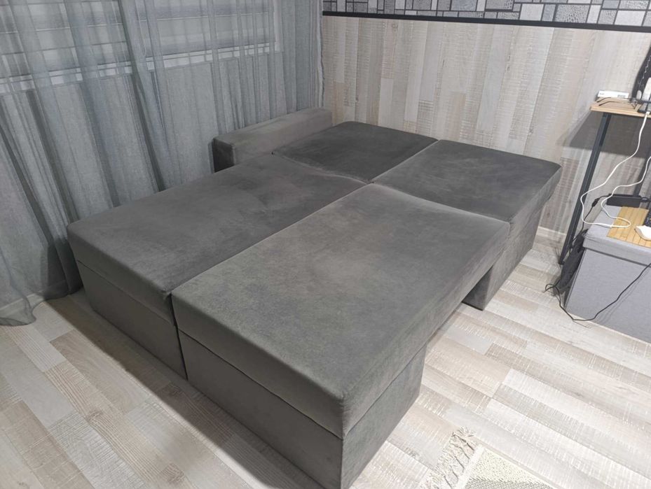 Ъглов диван-спалня