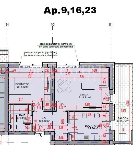 2 Camere Ideal Investitie -Bloc intim