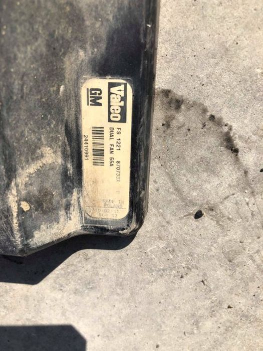 panou electroventilator 2.2 d opel vectra c 2004