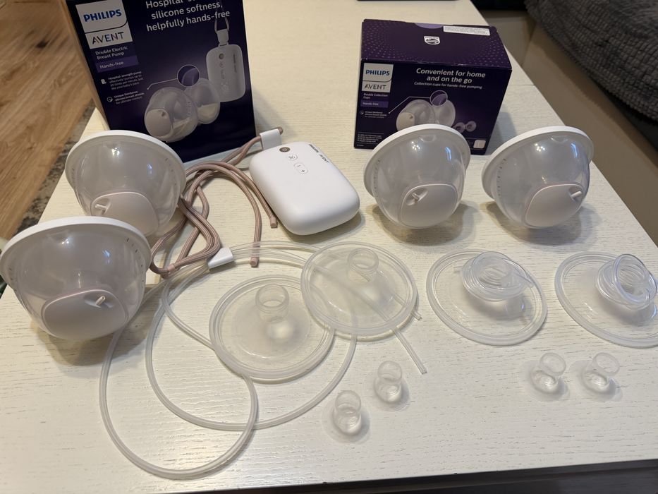 Двойна електрическа помпа за кърма Philips Avent - Hands-free