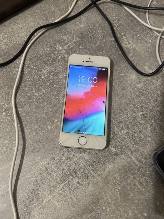 iPhone 5s в таком себе состоянии
