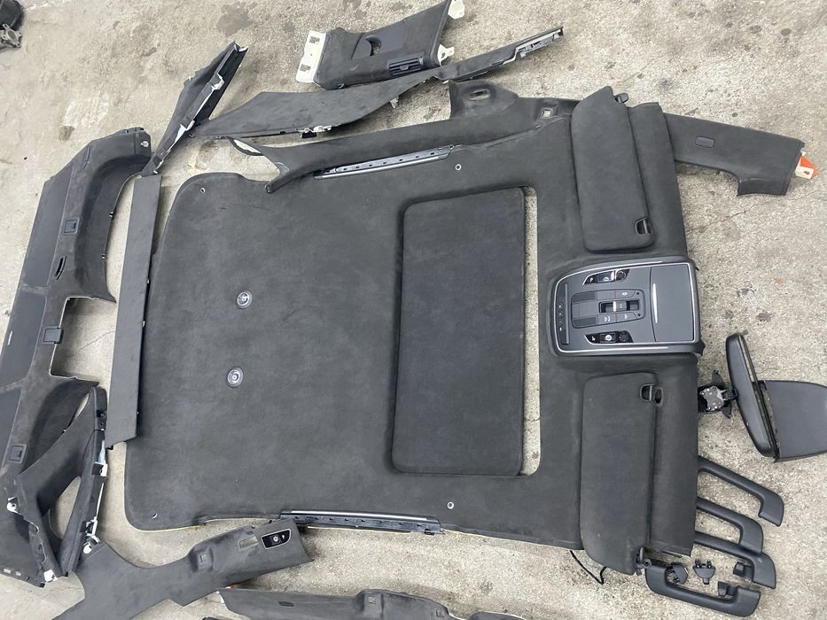 Черен таван алкантара за Audi A8/S8 D4, Ауди