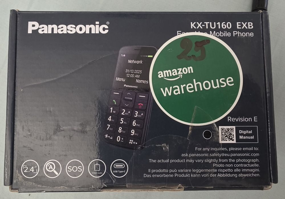 Мобилен телефон Panasonik KX TU-160