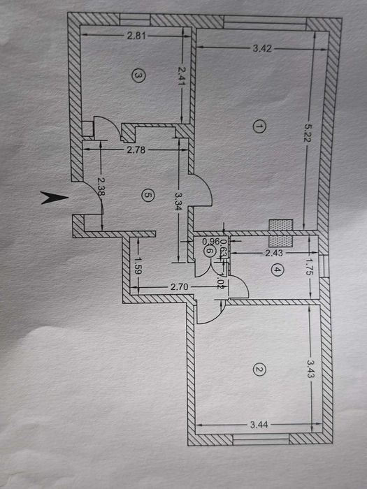 De Vanzare Apartament 2 Camere Decomandate - Zona Piata Centrala - Baia Comunala