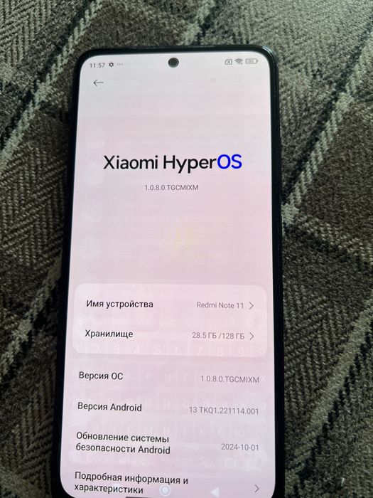 Xiaomi Redmi Note 11 128Гб в хорошем состоянии