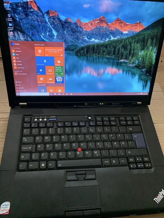 Laptop Lenovo ThinkPad,Display 15,4 led,Windows 10,4gb ram,baterie ok.