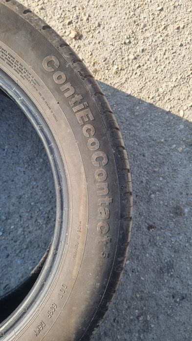 Anvelope de vara Continental, utilizate, în stare  bună.