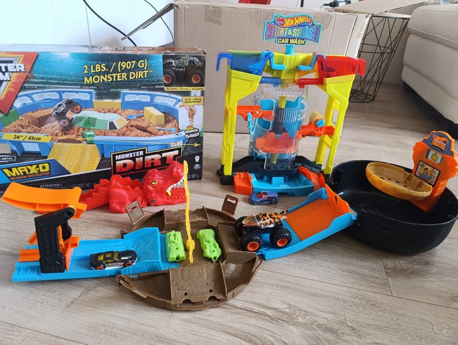Hot wheels, Monster jam арена и други