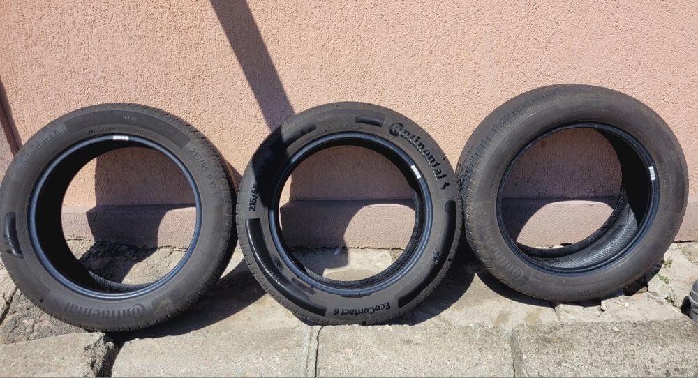 3 Anvelope Vara Continental EcoContact 6 215/55 R17 - DOT 0424