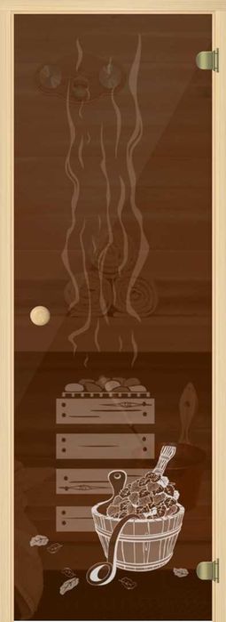 Двери для бани стеклянные