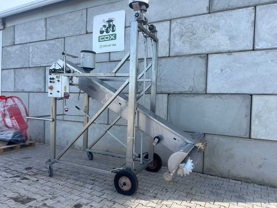 Taietor / frezor siloz Vliebo  - din inox , latime freza 1,45 m