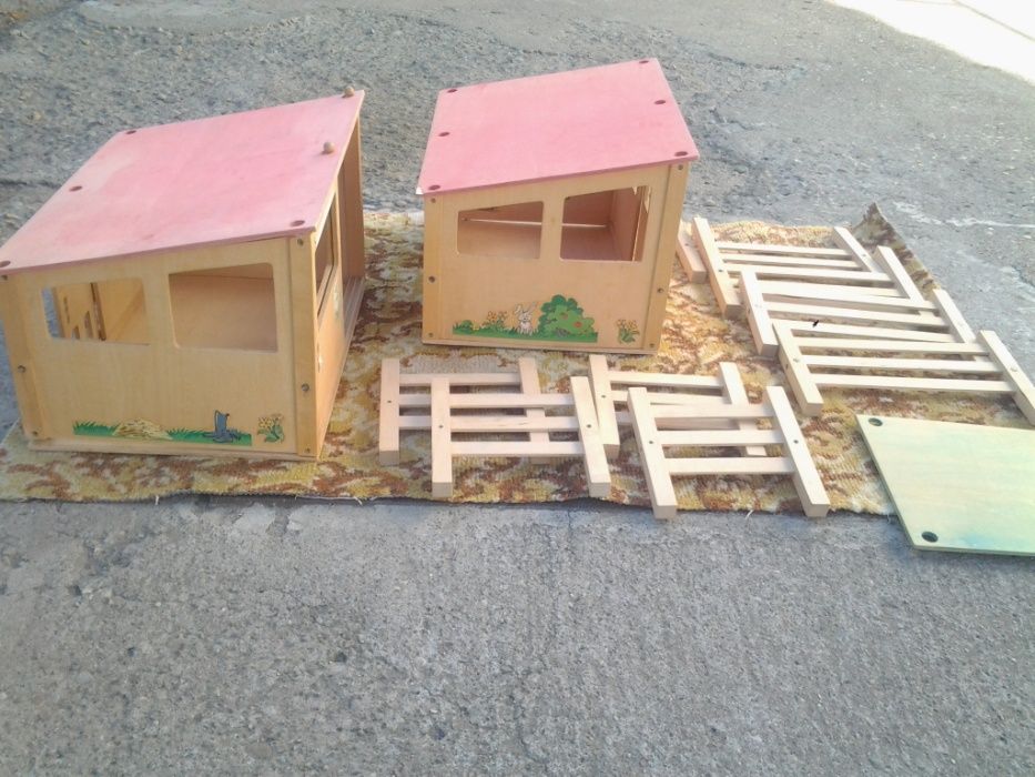 Set Mini Ferma | multifunctionala de joaca din lemn | jucarie copii***